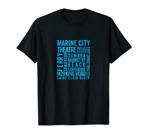 marine city amazone tee shirt